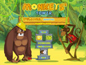 Monkey`s Tower game